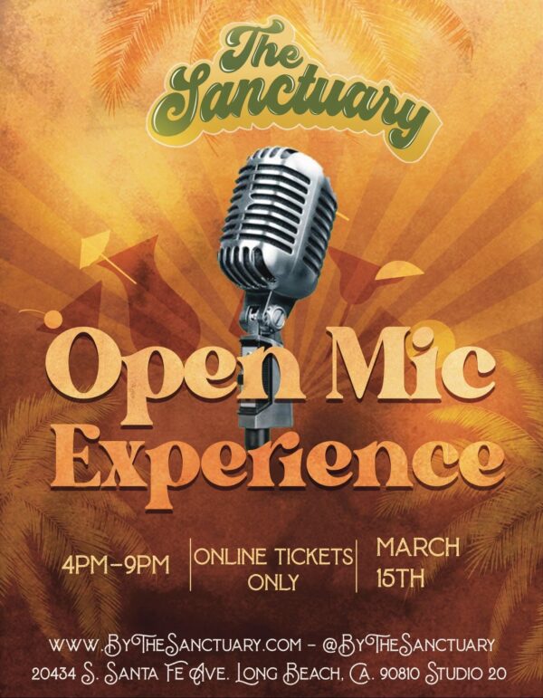 Open Mic Experience - March 15th